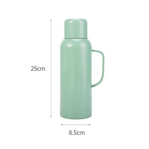 Taza termo con pantalla inteligente de gran capacidad, mango portátil ligero de acero inoxidable 316, diseño moderno de cañón de acero para exteriores - Product Image 6