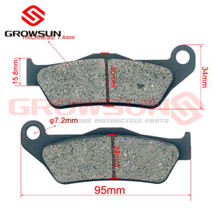 BX16060937B PLAQUETTE DE FREIN AVANT DE MOTO pour <span class=keywords><strong>BMW</strong></span> R850C R850R <span class=keywords><strong>R850RT</strong></span> R850GS R1100R R1100S R1100GS R1100RT R1150GS R1200 R 1200C - Product Image 4