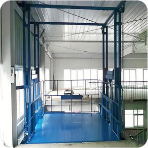 Pengangkat kargo dalam ruangan Outlet pabrik/pengangkat kargo 4 Meter/pengangkat kargo hidrolik pengangkat 3m angkat tinggi stasioner - Product Image 6