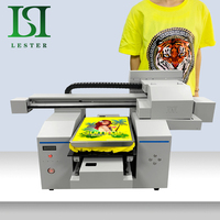LSTA3-LT0020 Nueva Máquina de Impresión de Camisetas con Fotos en 3D, Impresora DTG de Alta Velocidad para Impresión Directa en Prendas