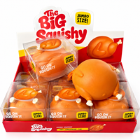 Jouet Squishy Poulet Rôti Géant à Remontée Lente Anti-Stress Sensoriel Fidget à Presser Cadeau Nouveauté OEM ODM Vente en Gros
