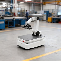 Robot AMR Autónomo de Elevación Latente con Planificación de Rutas en Tiempo Real para Aplicaciones en Plantas de Manufactura y Comercios Minoristas