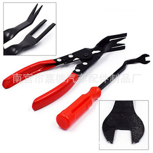 <b>Car</b> Interior Door Panel Removal Tools Pliers 94mm Red Handle For Auto <b>Repair</b> - Product Image 5