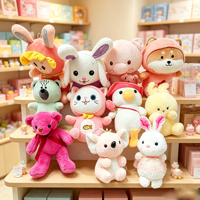 Fabricant de jouets en peluche : Figurines en peluche, animaux en peluche, ours en peluche, poupées, jouets pour machine à griffes, avec logo personnalisé