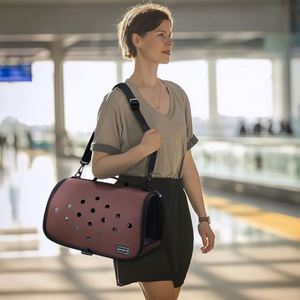 กระเป๋าเป้สะพายหลังสำหรับสัตว์เลี้ยงขนาดเล็ก ตัวอย่างฟรี เหมาะสำหรับกินิก้าพิก เบียร์ดดราก้อน เม่นแคระ หนู นกแก้ว กระต่าย และนกน้ำตาล - Product Image 5