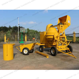 Bétonnière industrielle portable à chargement automatique Vente de coulis de béton Machines de construction d'ingénierie Mélangeur de ciment Offre Spéciale - Product Image 2