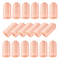 Nouveaux protège-orteils perforés en SEBS, anti-ampoules et soulageant la douleur ; protège-orteils respirants pour les grands et petits orteils, chaussettes pour orteils