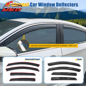 Pare-pluie en acrylique pour Kia K5 (2021-2026) – Déflecteurs de vitres intégrés - Product Image 2