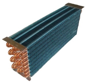 Evaporador de Tipo Abierto con Tubo de Cobre y Aletas de Aluminio, Condensador Refrigerado por Aire, Intercambiador de Calor - Product Image 2