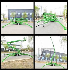 10 м, 16 м, 24 м, небольшой буксируемый прицеп, электрическая шарнирная подъемная телескопическая воздушная платформа - Product Image 2