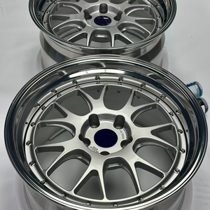 ขอบล้อรถโดยสารทำจากเงินขัดเงา18 19 20 21 22นิ้ว5X114.3 5X112 5X120จานลึก<span class=keywords><strong>ล้อ</strong></span>อัลลอยสำหรับ BMW M3 M4 M5 Audi - Product Image 2