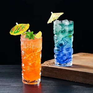 Verres à l'ancienne, verres à Cocktail, tasse en verre épais Tiki 14 oz - Product Image 6