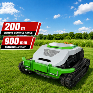 Global Cheapest 900mm 35IN Rubber Crawler Lawn Mower Brand Engine <b>Mini</b> <b>Robotic</b> Lawn Mower for Garden Lawn - Product Image 1