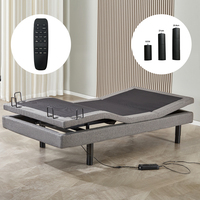 Lit pliant ajustable King Okin Motor Sleep électrique Queen avec matelas pour personnes âgées