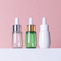 Flacon compte-gouttes vide en plastique unique de 20 ml pour sérum de soin, cosmétiques, huile essentielle pour le visage et les cheveux – Nouveau design personnalisé