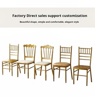 Chaises en bambou de tube en acier épaissi de conception moderne pour des villas extérieures d'événements d'hôtels restaurants d'écoles