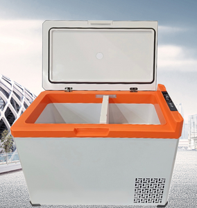 Réfrigérateur congélateur à énergie solaire à deux zones 12V 24V en matériau ABS avec compresseur pour la maison ou les régions éloignées - Product Image 2