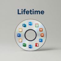 Licence à vie Office 365 Pro Plus Édition Personnelle - Utilisable par une personne sur 1 appareil (Compatible /MAC/Win)