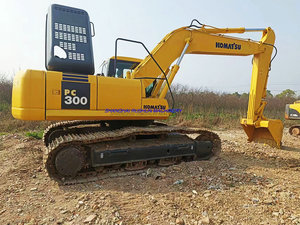 Costruzione miniera ferroviaria grande macchinario di seconda mano Komatsu PC300 escavatore a cucchiaia rovescia cingolato idraulico <span class=keywords><strong>30ton</strong></span> escavatore usato - Product Image 6