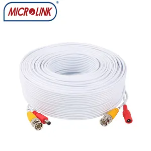 Coaxial Cable Siamese Coaxial Rg58/rg59/rg6 Cctv Camera Cable With Dc Coax Jumper Cable For HIKVISION Camera System