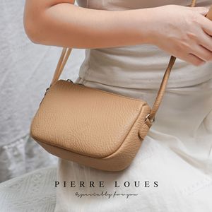 Pierre Loues Crossbody <b>Bag</b> <b>Mini</b> Zipper Solid Color Unisex Everyday Use - Product Image 2