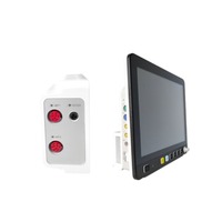 Moniteur vétérinaire multiparamètres à écran tactile anti-défibrillation à double canal pour chiens de compagnie certifié CE classe II