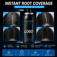 Spray Aérosol Herbal Équitable Traitement Anti-Chute de Cheveux Kératine Naturelle Fibres Noires Gel Coiffant Constructeur de Volume pour Cheveux