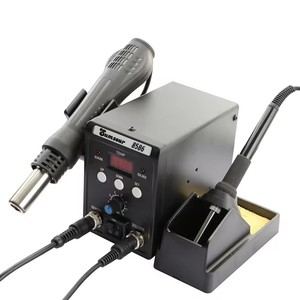 Stazione di Rilavorazione e Dissaldatura SMD BGA 8586 110V / 220V 760W ESD con Saldatore e Pistola Termica ad Aria Calda Kit di Attrezzi per Riparazioni e Saldatura - Product Image 6