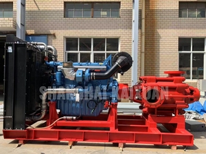 Pompe à incendie extérieure automatique à moteur en fonte à haute pression, ensemble de pompes à incendie en stock XBC avec moteur magnétique - Product Image 2