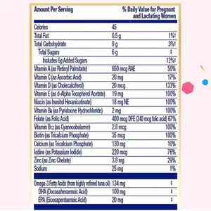 Aangepaste Prenatale Gummy Supplementen Complexe Vitaminen En Mineralen Voor Zwangere Vrouwen Ondersteunt De Gezondheid Van De Eierstokken En Vruchtbaarheid - Product Image 6