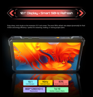Tablet PC Cubot Tab Kingkong S Pad Baru 15300mAh Layar 10.1" 1080P 90HZ Octa Core Lampu Camping Dual Sim 6+256GB Android 15
