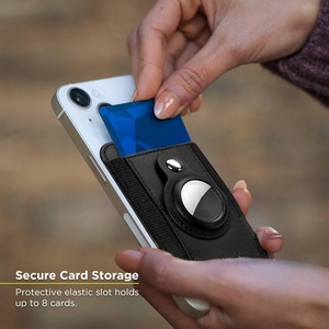 Étui de protection pour <span class=keywords><strong>AirTag</strong></span> compatible MagSafe pour <span class=keywords><strong>iPhone</strong></span> 17/16/15/14/13/<span class=keywords><strong>12</strong></span> Series – Portefeuille magnétique pour <span class=keywords><strong>AirTag</strong></span> - Product Image 6