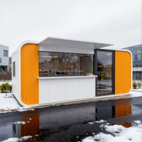 Maison Capsule Préfabriquée Modulaire Conteneurisée – Bungalow de Luxe pour Jardin, Idéal Hôtels, Complexes Hôteliers, Glamping et Boutiques – Conception Conforme