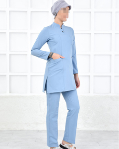 Uniforme <span class=keywords><strong>de</strong></span> Trabajo Modesto Musulmán para Asistente <span class=keywords><strong>de</strong></span> Atención al Paciente, Uniforme para Dentistas, Trabajadores <span class=keywords><strong>de</strong></span> la Salud, Farmacéuticos - Product Image 3
