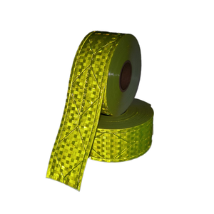 <span class=keywords><strong>Cinta</strong></span> Reflectante Amarilla de PVC Microprismática YSM en Rollos, Venta al Por Mayor de Fábrica <span class=keywords><strong>China</strong></span> para Equipo de Protección Personal (EPP) - Product Image 1