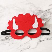 Dinosaur Felt Masks for Kids Party Masks Birthday Masquerade Supplies Decorations Halloween Masks
