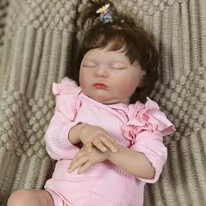 <span class=keywords><strong>Bebe</strong></span> <span class=keywords><strong>Reborn</strong></span> con piel 3D Venas visibles Bebé recién nacido Muñeca DE ARTE coleccionable - Product Image 5