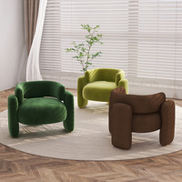 Ensemble de fauteuils simples de luxe modernes pour salon, balcon, salon de beauté et magasin de vêtements, mobilier de réception