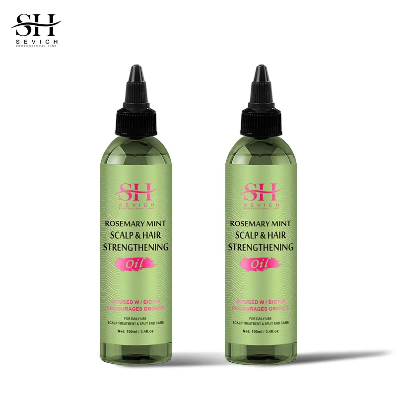 Rosemary Hair Fast Growth Óleo Essencial Promover o crescimento do cabelo Anti Loss Serum Novo couro cabeludo Calvície Tratar Cuidados com o cabelo set Beleza Heal