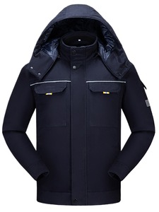 Veste <span class=keywords><strong>de</strong></span> <span class=keywords><strong>travail</strong></span> hivernale, combinaison <span class=keywords><strong>de</strong></span> sécurité en coton polaire épais pour le soudage, manteau <span class=keywords><strong>de</strong></span> protection thermique pour le personnel <span class=keywords><strong>de</strong></span> la Régie Électrique Nationale, logo personnalisé - Product Image 1