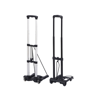 Chariot de courses pliable portable en alliage d'aluminium à quatre roues pour supermarché, centre commercial et domicile (OEM) - Product Image 2