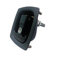 Camper T Loquet Poignée Marine Verrouillage Inoxydable Flush Pull Slam Loquet Hatch Noir t poignée pliante swinghandle panneau loquet serrure
