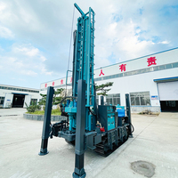 Machine de forage de puits de 180 m à prix avantageux, équipement de forage d'eau avec rendement fiable pour la construction de puits