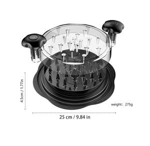 <span class=keywords><strong>เครื่อง</strong></span>หั่น<span class=keywords><strong>ไก่</strong></span>ด้วยมือพลาสติกฐานกันลื่นมีฝาปิดโปร่งใสเครื่องครัวทันสมัยทนทาน - Product Image 2