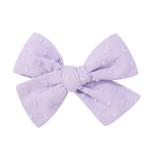 Pinces à cheveux à nœud en tissu imprimé et de couleur unie pour enfants pinces à frange mignonnes accessoires de cheveux pour enfants avec divers motifs - Product Image 2