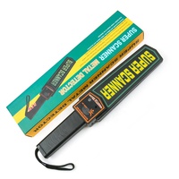 Détecteur de métaux portable portable Scanner de corps de métro d'aéroport Contrôle de sécurité du détecteur de métaux pour les grands événements