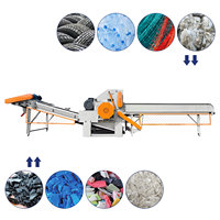 Broyeur de plastique recyclé PP/PE/PET/PVC à prix compétitif, machine de recyclage de plastique haute puissance