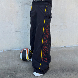 Custom Men's Lightweight Nylon Spandex <strong>Pants</strong> Baggy Windbreaker <strong>Pants</strong> Men - Product Image 3