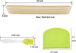 Corbeille A Pain Avec Poignee เลอเวน งานฝีมือเรียบง่าย Outil เทผสมเครื่องครัว En Pate - Product Image 5