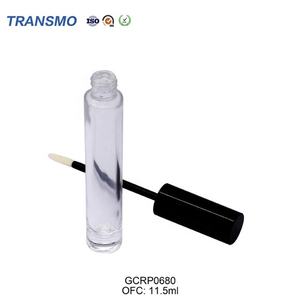 Échantillons Gratuits – Tubes de Brillant à Lèvres en Verre Transparent Personnalisables, Tubes Ronds Vides de 11,5 ml avec Pinceau - Product Image 4
